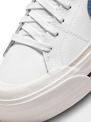 Nike White Court Legacy Lift Platform Trainers - Image 13 of 15