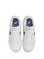 Nike White Court Legacy Lift Platform Trainers - Image 15 of 15