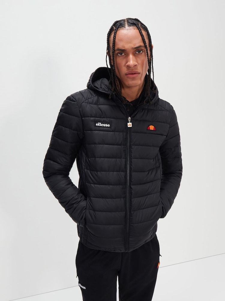 Ellesse Lombardy Padded Black Jacket - Image 1 of 4