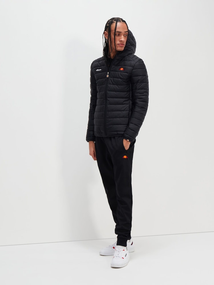Ellesse Lombardy Wattierte Jacke, Schwarz - Image 3 of 4