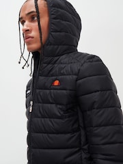 Ellesse Lombardy Padded Black Jacket - Image 4 of 4