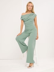 Zeleno - Star by Julien MacDonald Kombinezon sa drapiranjem - Slika 2 od 6