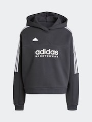 črna - adidas Tiro Fleece Kapucar; jopa/pulover s kapuco - Slika 7 iz 7