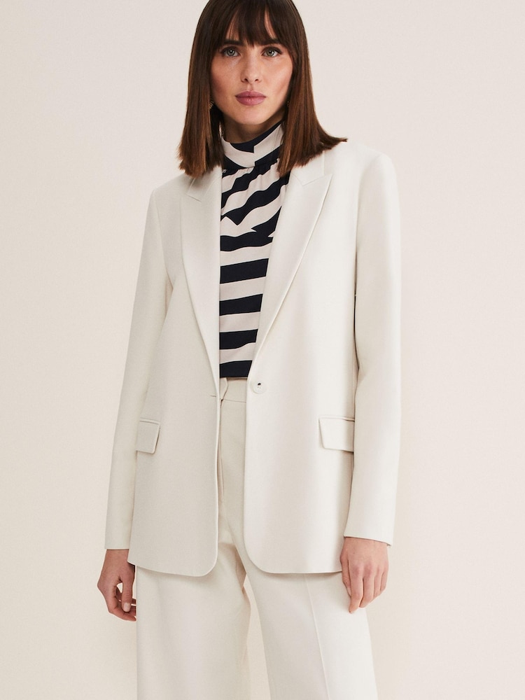 Phase Eight Natural Celyn Single Breasted Blazer - Image 1 of 1