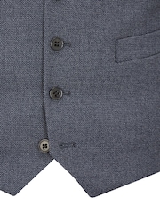 Azul marino - Chaleco de traje ajustado de doble botonadura Harcourt de Skopes - Imagen 5 de 5