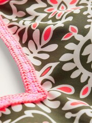 Boden Green Crochet Triangle Swimsuit - Image 5 of 5