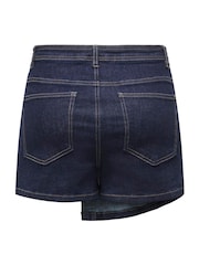 ONLY Blue Mini Denim Wrap Skort - Image 6 of 6