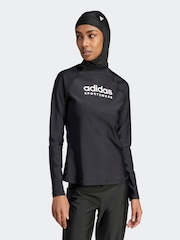 adidas Black Rashguard - Image 1 of 7