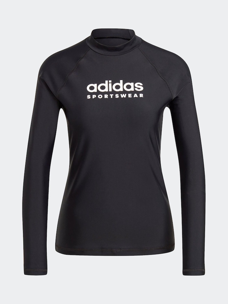 adidas Black Rashguard - Image 7 of 7 adidas Black Rashguard - Image 7 of 7