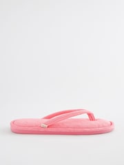 Bright Pink Flip Flop Slippers - Image 4 of 7