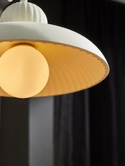 MADE.COM White Eliya Pendant Ceiling Light - Image 2 of 4