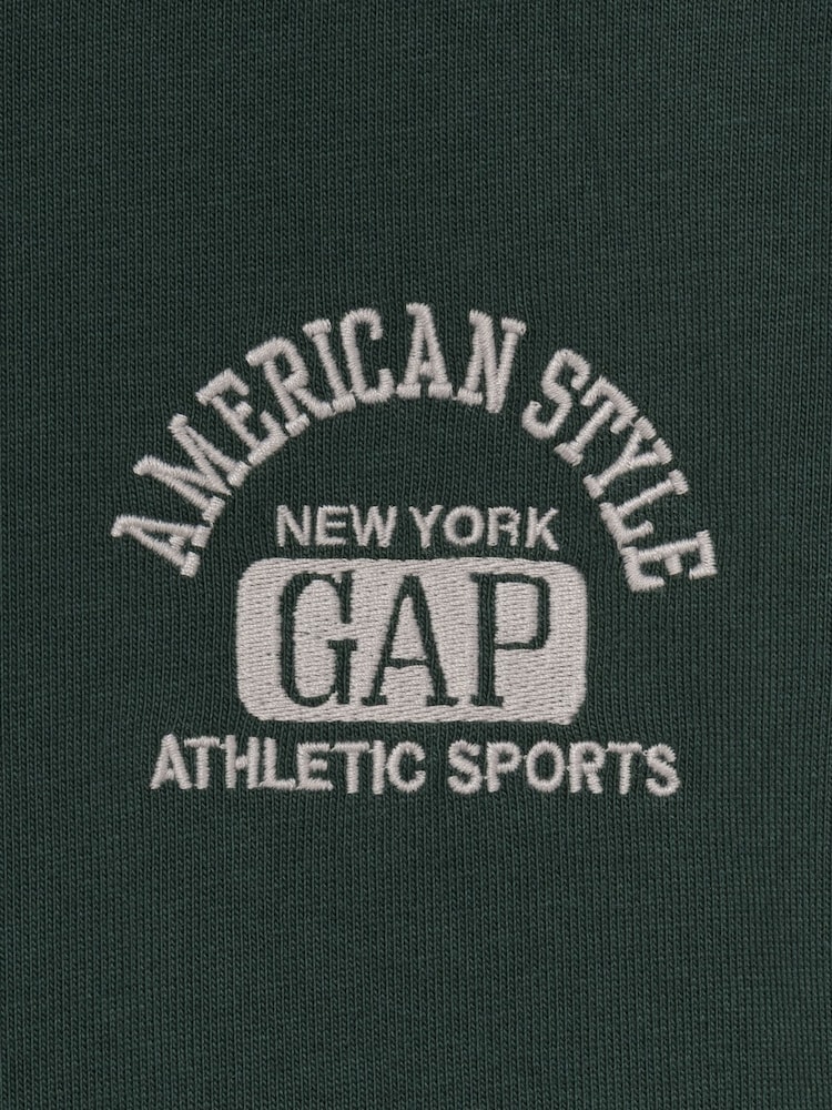 zelena - Gap Heavyweight Logo Relaxed Boxy T-Shirt - Slika 2 iz 2