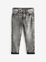 Light Grey Skinny Fit Cotton Rich Stretch Jeans (3-17yrs) - Image 1 of 3