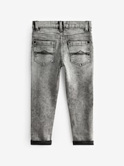 Light Grey Skinny Fit Cotton Rich Stretch Jeans (3-17yrs) - Image 2 of 3