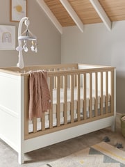 Mamas & Papas White Harwell 2 Piece Nursery Furniture Set - Image 3 of 8