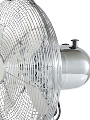 Chrome Desk Fan - Image 4 of 4