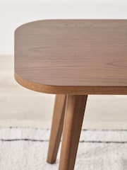 Pacific Set of 2 Dark Ash Retro Wood Coffee Tables - Image 2 of 6