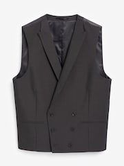 Charcoal Grey Morning Suit: Waistcoat - Image 2 of 2