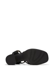 Clarks Black Suede Ritzy75 Faye Sandals - Image 6 of 6