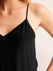 Boden Black Silk Cami Top - Image 4 of 5