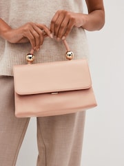 Pink Orb Detail Top Handle Bag - Image 1 of 7