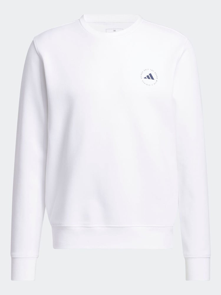 adidas Golf Pebble Crewneck Sweatshirt - Image 7 of 7