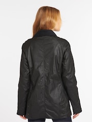 Barbour® Black Beadnell Classic Wax Jacket - Image 3 of 6