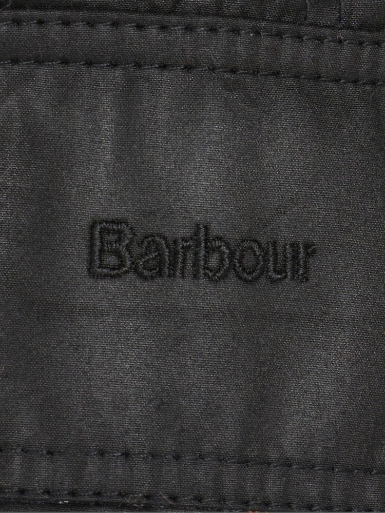 Barbour® Black Beadnell Classic Wax Jacket - Image 6 of 6