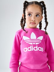 adidas Originals Pink Crew Set - Image 6 of 7