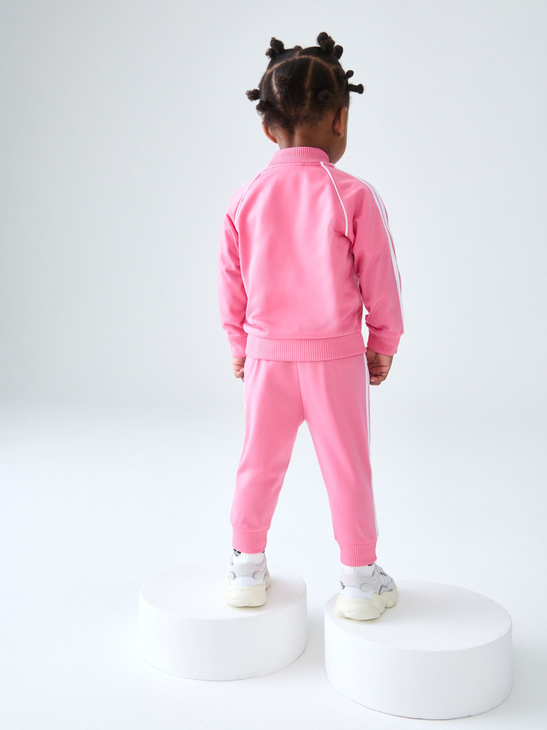 Adidas originals pink tracksuit outlet