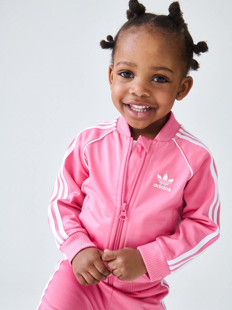 Buy adidas Originals Pink SST Tracksuit from Next Kuwait
