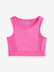 Bright Pink Sports Crop Top (5-16yrs) - Image 5 of 7