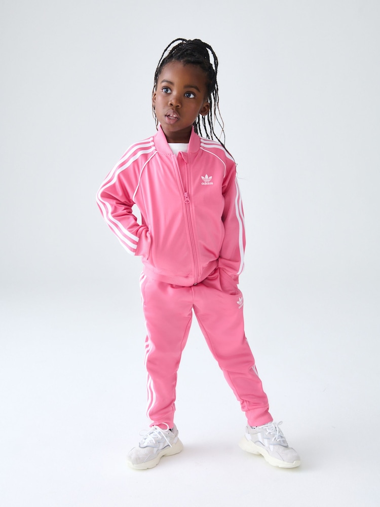 adidas Originals Pink SST Tracksuit - Image 1 of 8