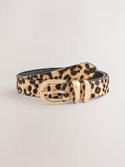 Animal Regular Leather Hair On Belt - Image 4 of 6