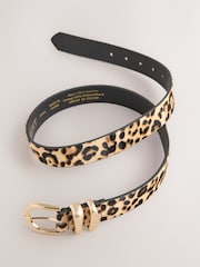 Animal Regular Leather Hair On Belt - Image 6 of 6