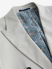 Light Grey Linen Blend Blazer - Image 7 of 9