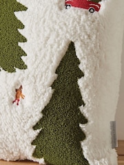 Catherine Lansfield Cosy Boucle Christmas Tree Cushion - Изображение 3 из 4