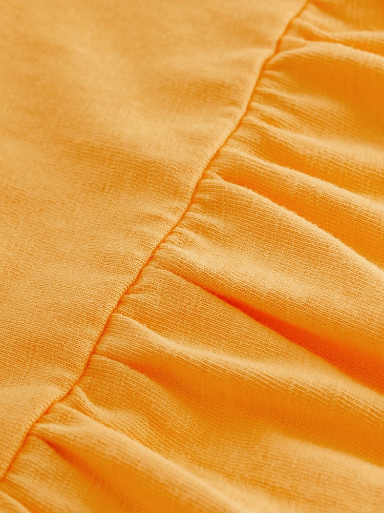 Orange Short Sleeve Empire T-Shirt (3mths-7yrs) - Image 6 of 6 Orange Short Sleeve Empire T-Shirt (3mths-7yrs) - Image 6 of 6
