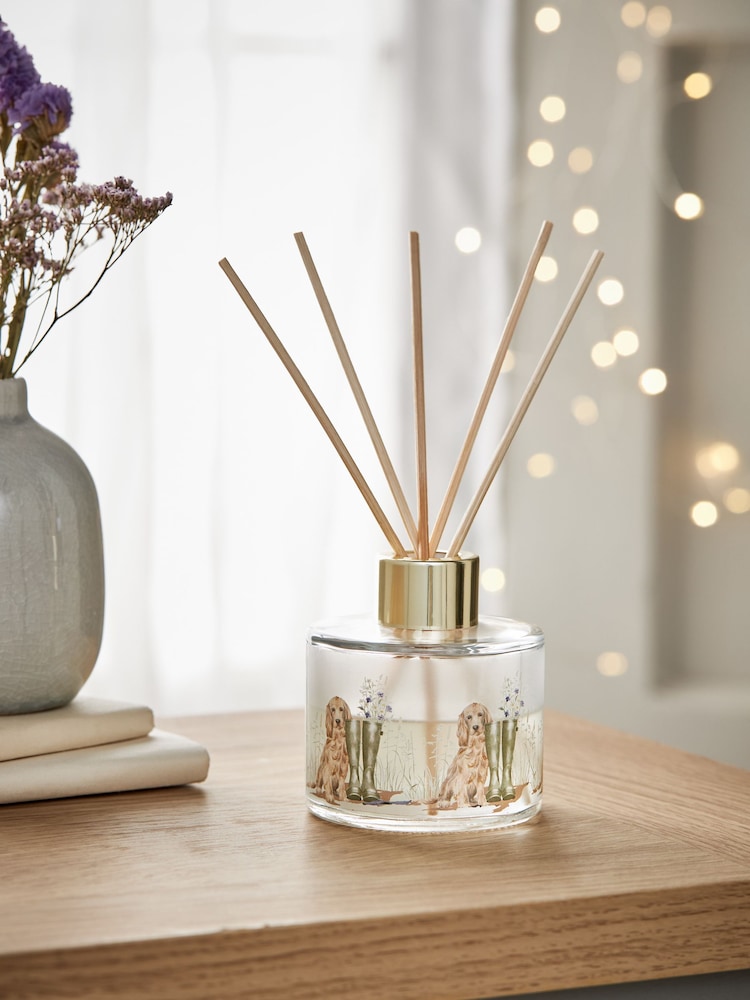 Cooper the Cocker Spaniel White Jasmine 70ml Fragranced Reed Diffuser - Image 1 of 3