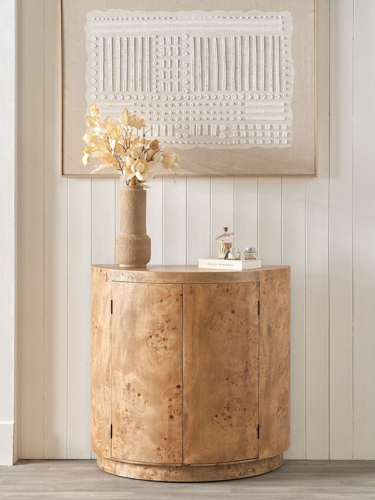 Pacific Burr Burr Wood Effect 2 Door Cabinet - Image 1 of 8
