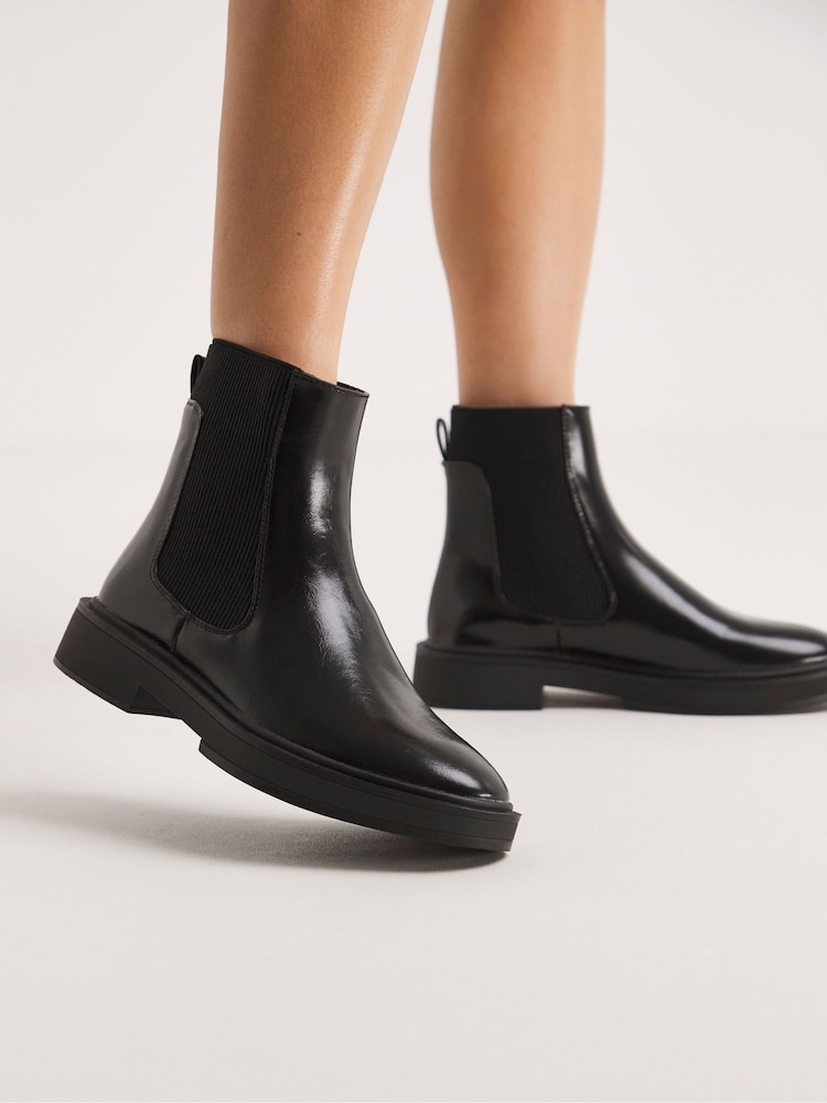 Simply Be Black Classic Chelsea Ankle Boots - Image 1 of 4