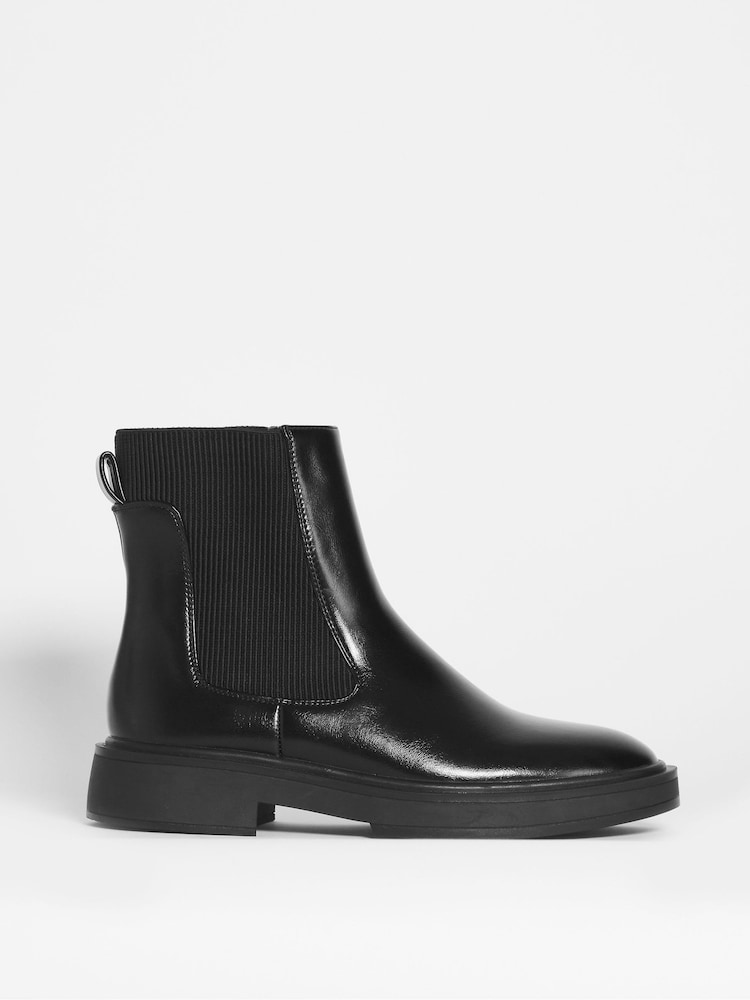 Simply Be Black Classic Chelsea Ankle Boots - Image 2 of 4