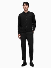 AllSaints Black Kilburn Cardigan - Image 3 of 6