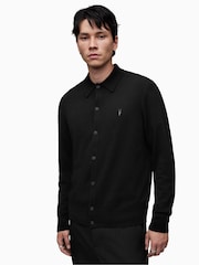 AllSaints Black Kilburn Cardigan - Image 4 of 6