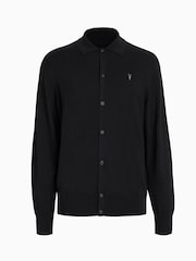AllSaints Black Kilburn Cardigan - Image 6 of 6