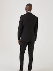 Skopes Black Sinatra Slim Fit Suit Jacket - Image 6 of 8