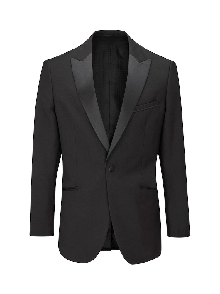 Skopes Black Sinatra Slim Fit Suit Jacket - Image 7 of 8