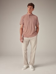 Orange Print Polo Shirt - Image 2 of 7