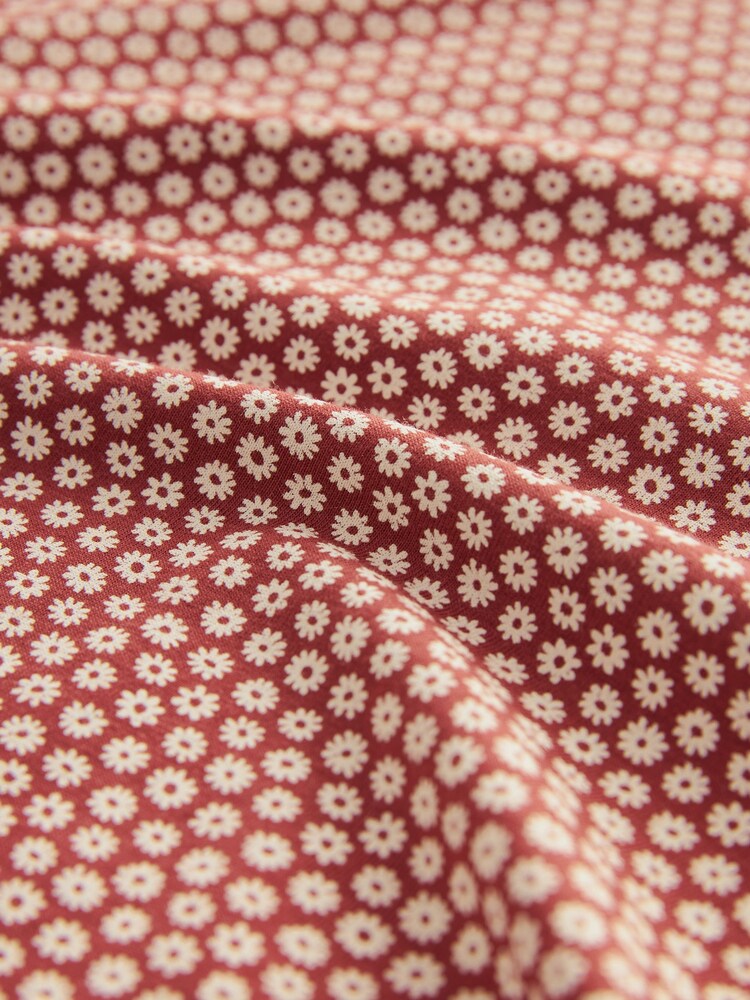 Orange Print Polo Shirt - Image 7 of 7