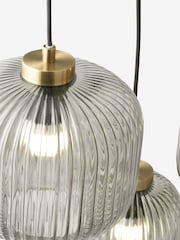 MADE.COM Grey Cluster Light Briz Flush Ceiling Light - Image 3 of 4